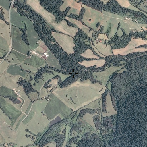 Aerial/Satellite Image of Popham Run, VA