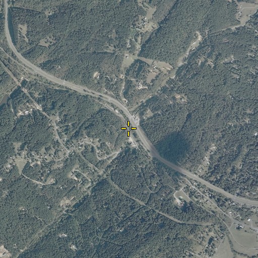 Aerial/Satellite Image of Poplar Run, VA