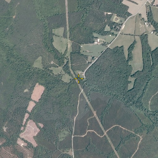 Aerial/Satellite Image of Powell Creek, VA