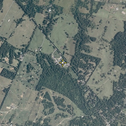 Aerial/Satellite Image of Powhatan School, VA