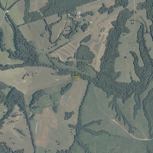 Aerial/Satellite Image of Pudding Creek, VA