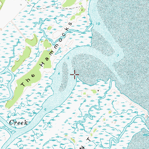 Topographic Map of Red Bank Creek, VA