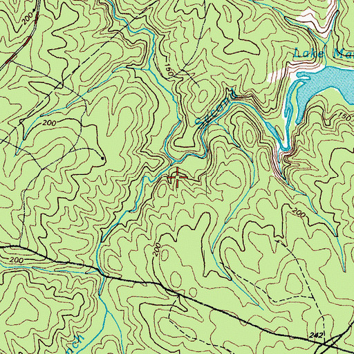 Topographic Map of Rita Branch, VA