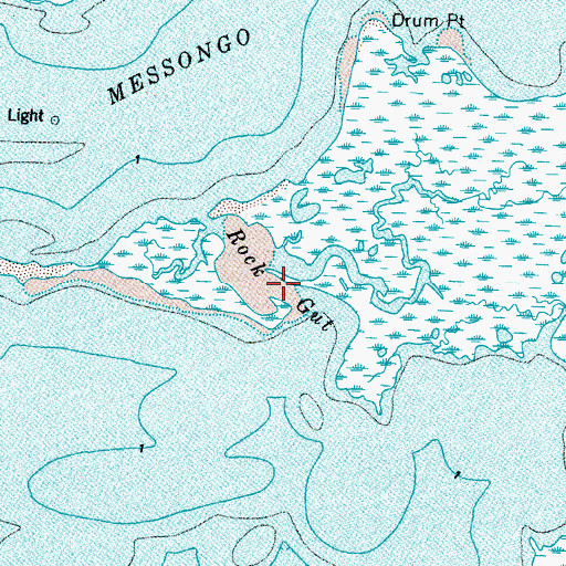 Topographic Map of Rock Gut, VA