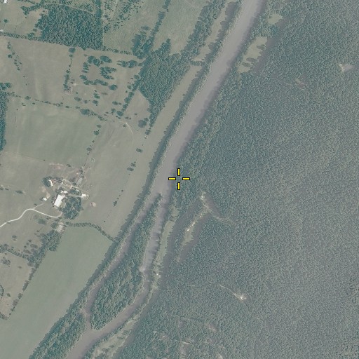 Aerial/Satellite Image of Rocky Branch, VA