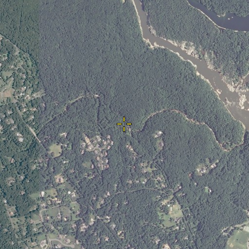 Aerial/Satellite Image of Rocky Run, VA