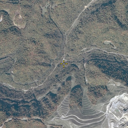 Aerial/Satellite Image of Rush Branch, VA