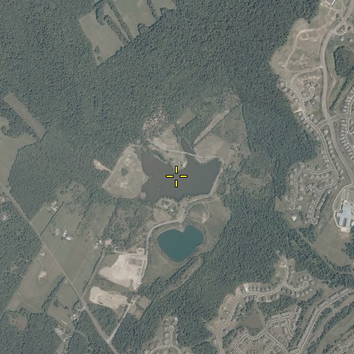 Aerial/Satellite Image of Silver Lake, VA