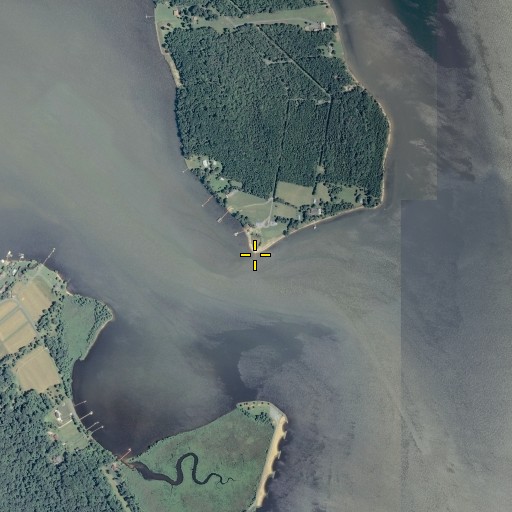 Aerial/Satellite Image of Simms Point, VA