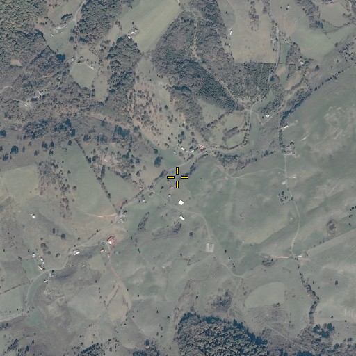 Aerial/Satellite Image of Smootch Branch, VA