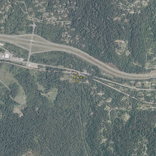 Aerial/Satellite Image of Snake Hollow, VA