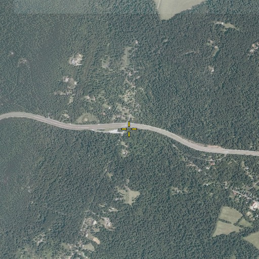 Aerial/Satellite Image of Snickers Gap, VA