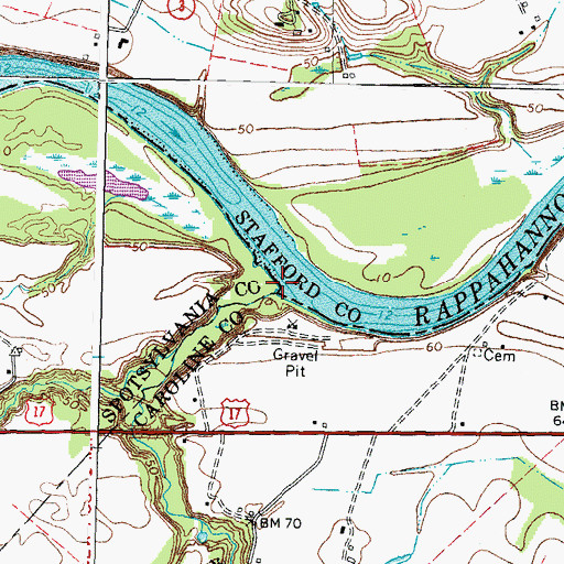 Topographic Map of Snow Creek, VA