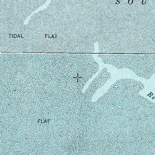 Topographic Map of South Bay, VA