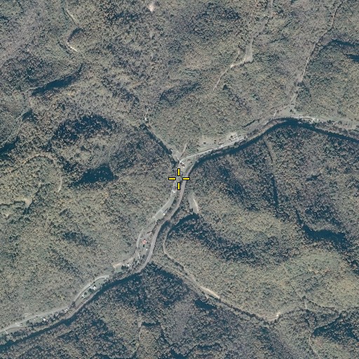 Aerial/Satellite Image of Spencer Fork, VA