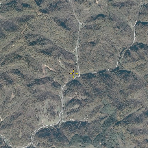 Aerial/Satellite Image of Spruce Pine Branch, VA