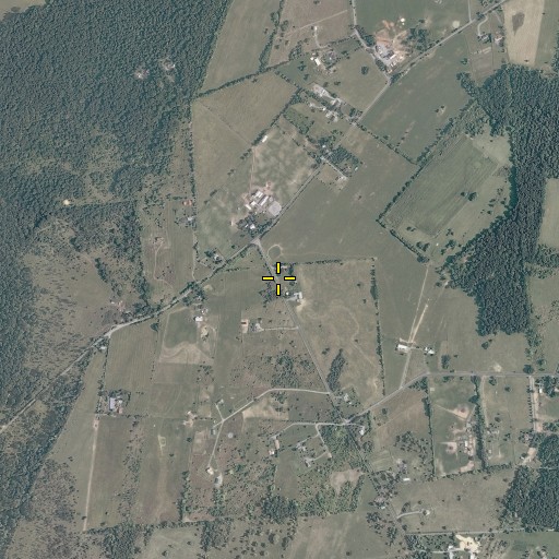 Aerial/Satellite Image of Stones Chapel, VA