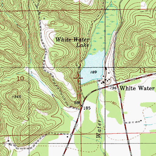 Topographic Map of Canaan Land Church, AL