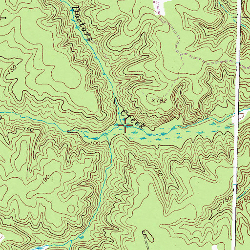 Topographic Map of Tanyard Swamp, VA