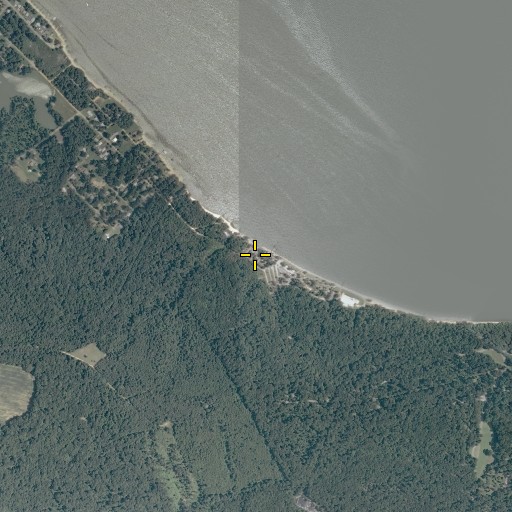 Aerial/Satellite Image of The Sands, VA