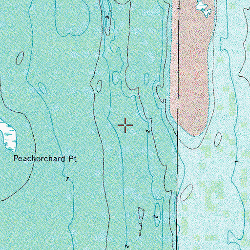 Topographic Map of Tyler Creek, VA