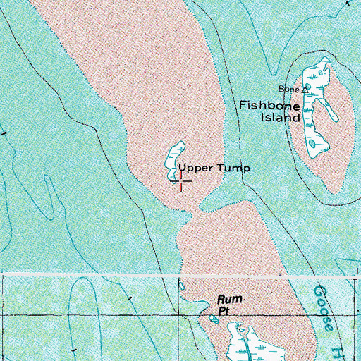 Topographic Map of Upper Tump, VA