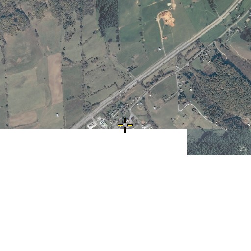 Aerial/Satellite Image of Thomas Walker High School, VA