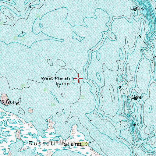 Topographic Map of West Marsh Tump, VA