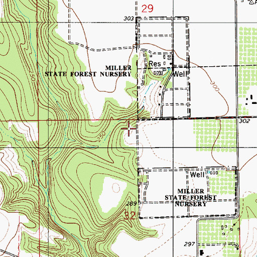 Topographic Map of Stoudemire Cemetery, AL
