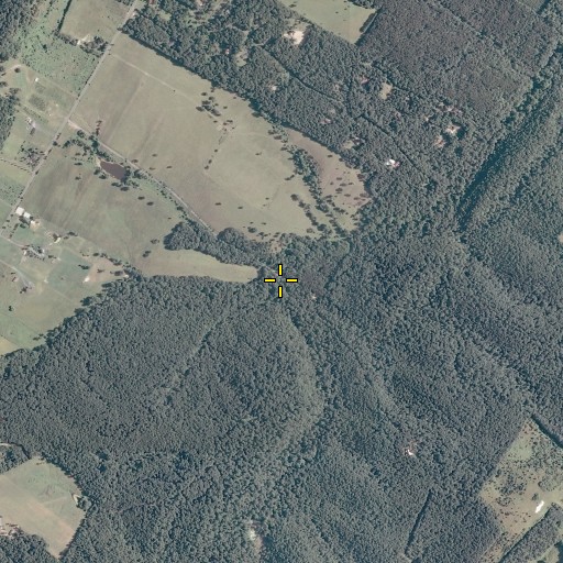 Aerial/Satellite Image of Wolf Spring Run, VA