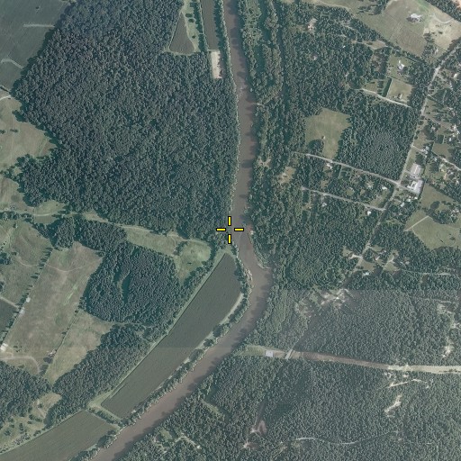 Aerial/Satellite Image of Wolfe Marsh Run, VA