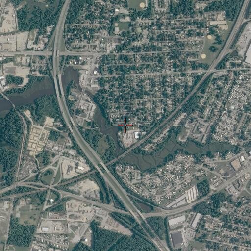 Aerial/Satellite Image of Chesapeake Airport (historical), VA