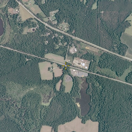 Aerial/Satellite Image of Mountcastle, VA