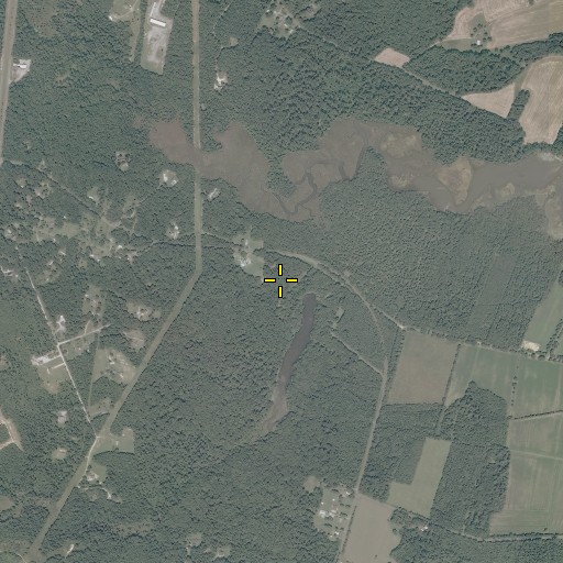 Aerial/Satellite Image of Howards Mill, VA