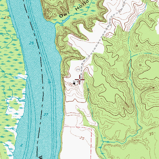 Topographic Map of Leesville, VA