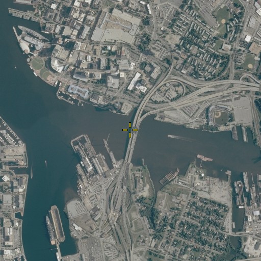Aerial/Satellite Image of Berkley Bridge, VA
