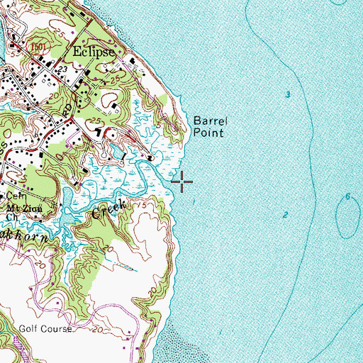 Topographic Map of Bleakhorn Creek, VA