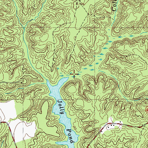 Topographic Map of Colby Swamp, VA