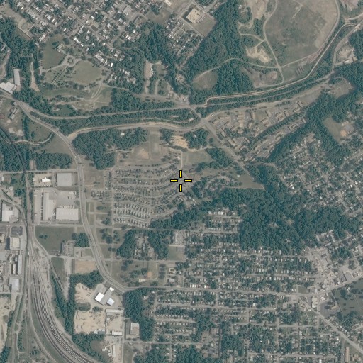 Aerial/Satellite Image of Davis School, VA
