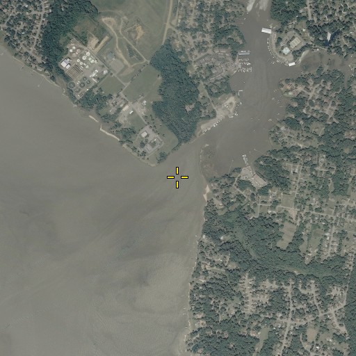 Aerial/Satellite Image of Deep Creek, VA