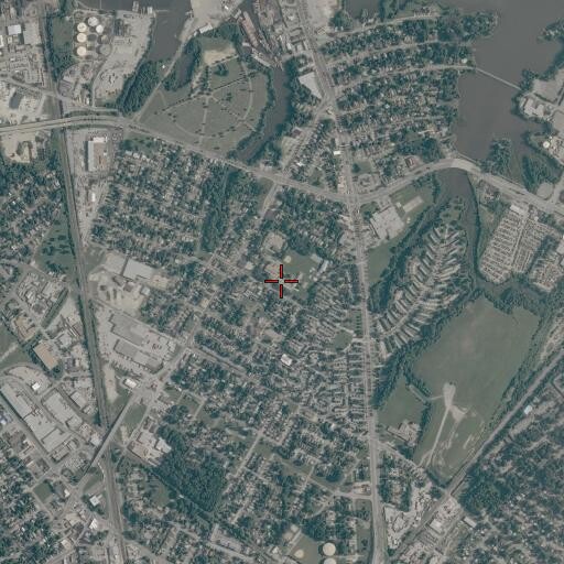 Aerial/Satellite Image of Diggs Park School, VA