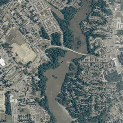 Aerial/Satellite Image of Hickory Point, VA