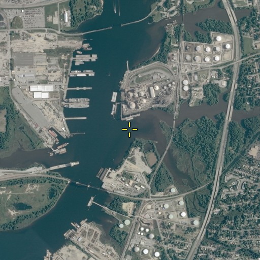 Aerial/Satellite Image of Jones Creek, VA