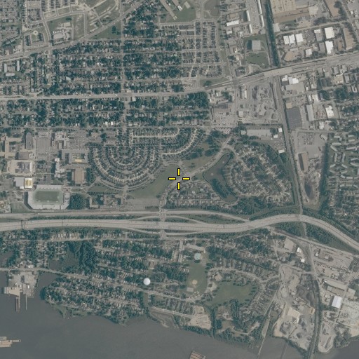 Aerial/Satellite Image of Liberty Park School, VA