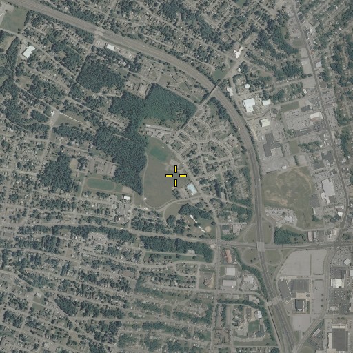 Aerial/Satellite Image of Lick Run, VA