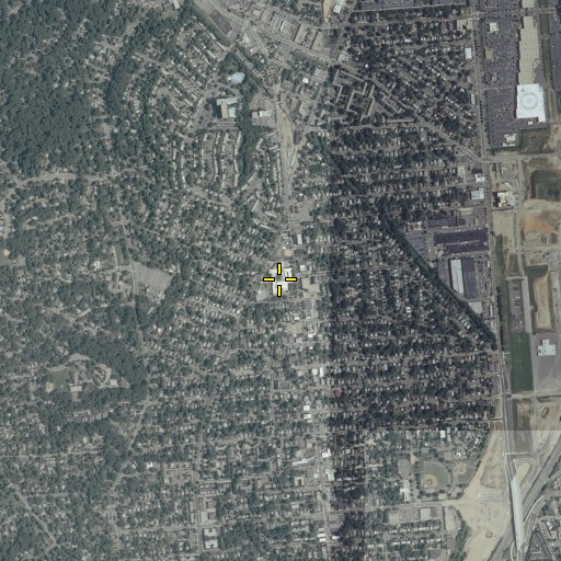 Aerial/Satellite Image of Mount Vernon Elementary School, VA