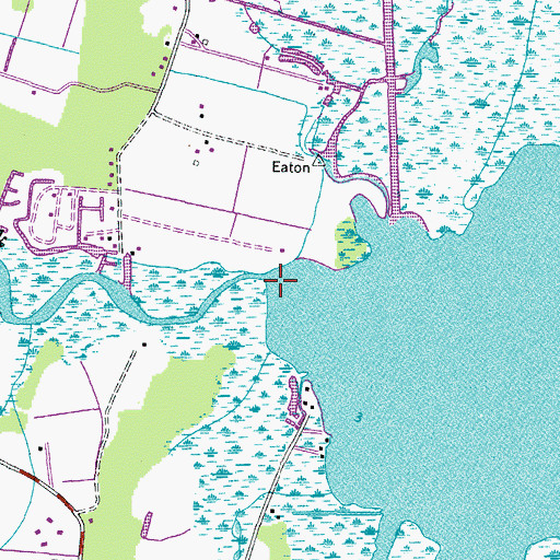 Topographic Map of Muddy Creek, VA