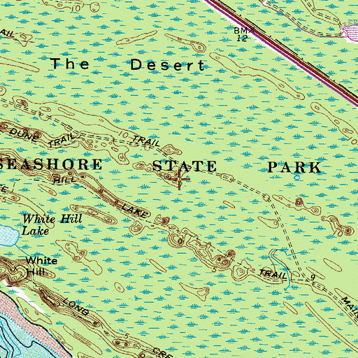 Topographic Map of First Landing State Park, VA