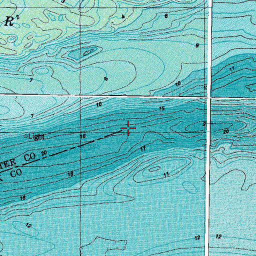 Topographic Map of York River, VA