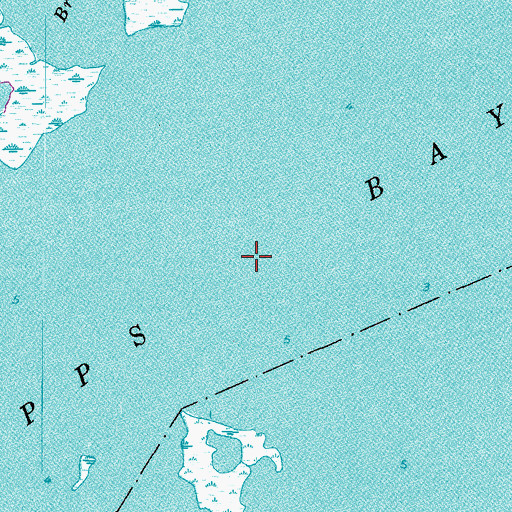 Topographic Map of Shipps Bay, VA